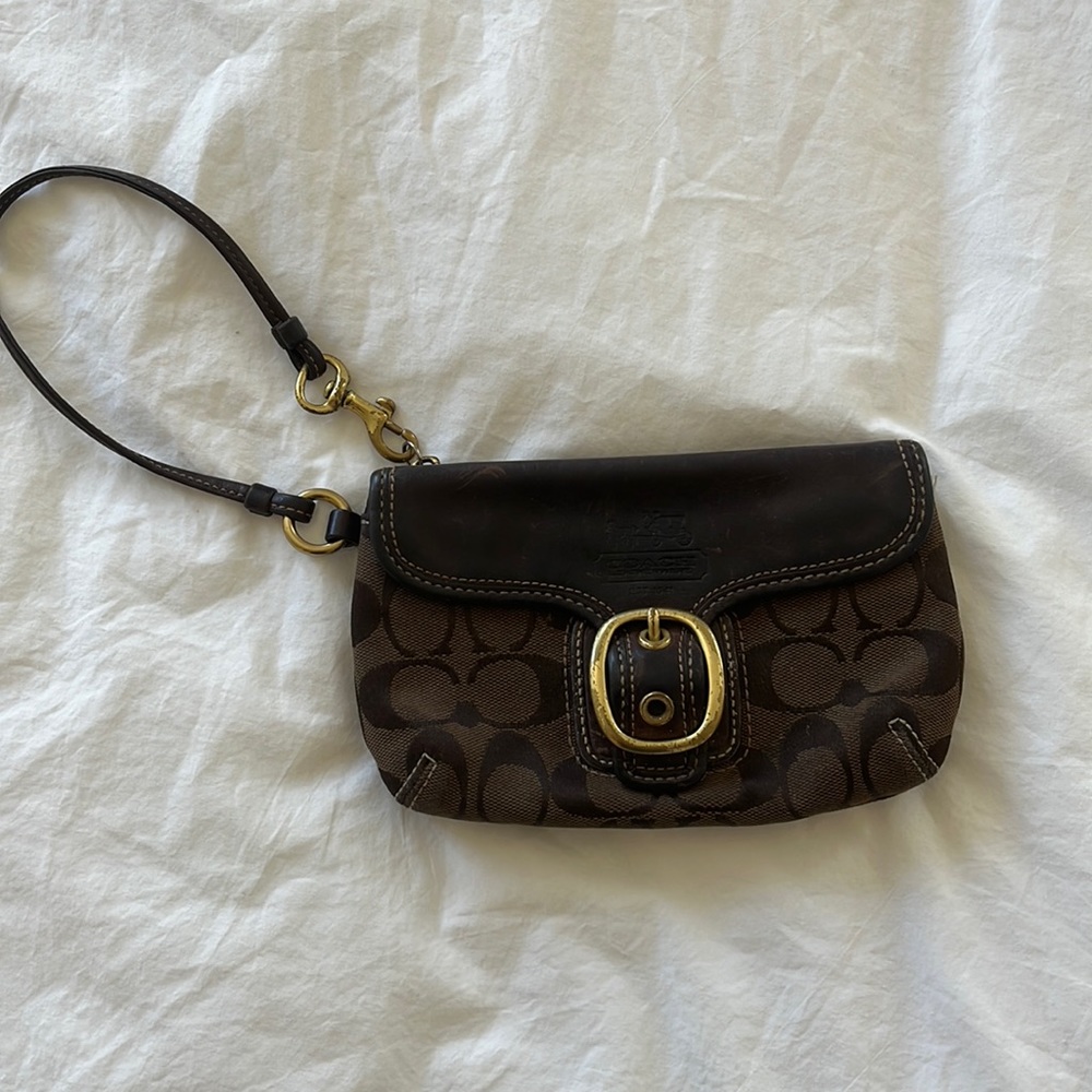 Vintage COACH wristlet